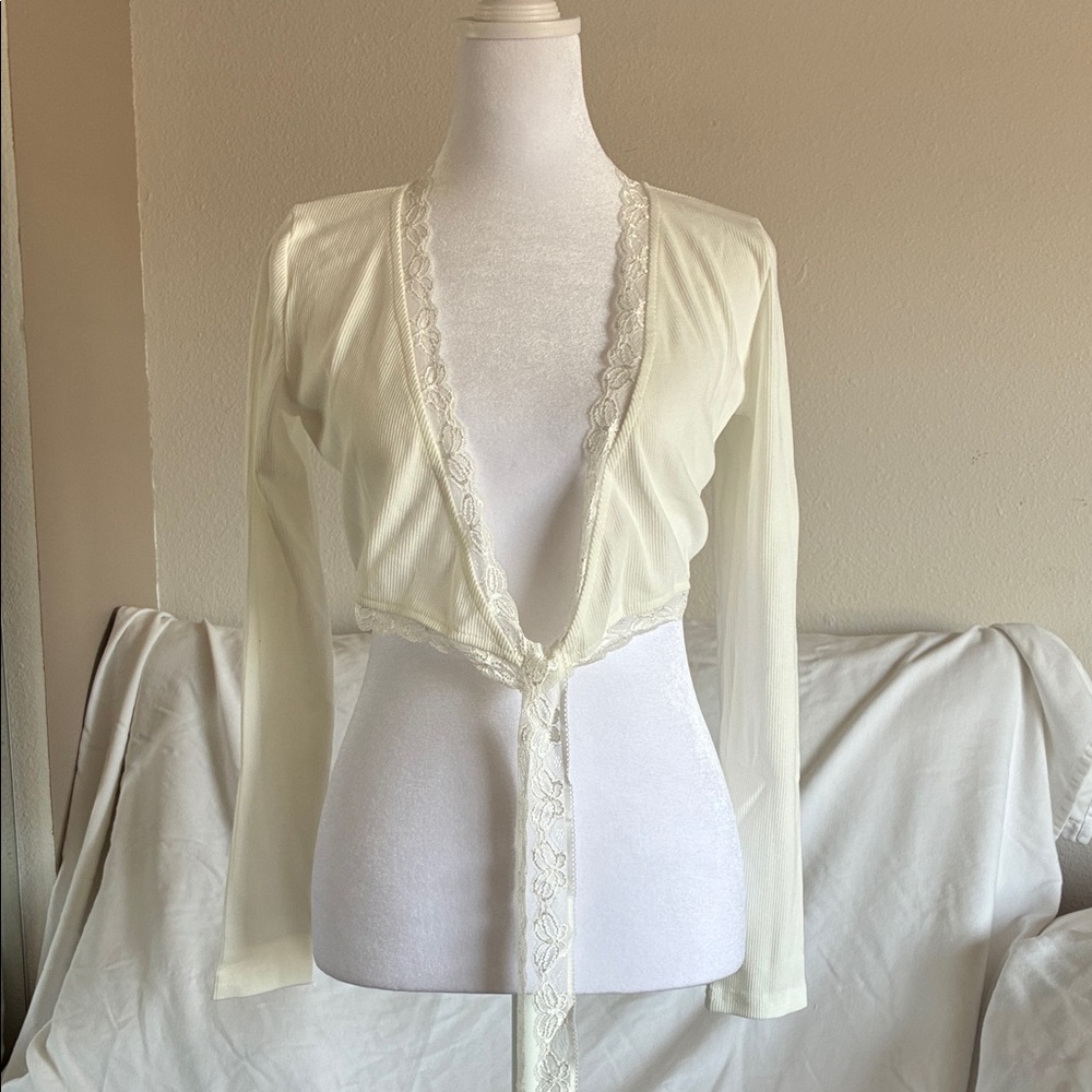 NWT cropped cardigan